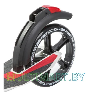 Самокат Novatrack Deft Pro 230FS.DEFT.BWT9 (черный/белый, 2019) картинка 5